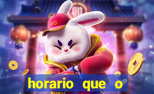 horario que o fortune rabbit paga