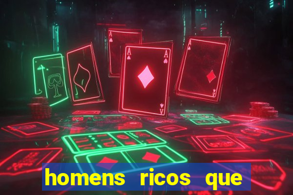 homens ricos que querem bancar telegram