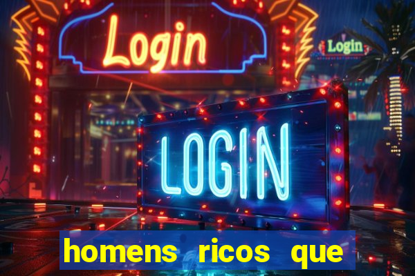 homens ricos que querem bancar telegram