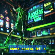 como operar leil o de abertura mini indice