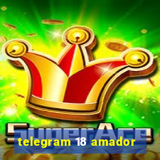 telegram 18 amador