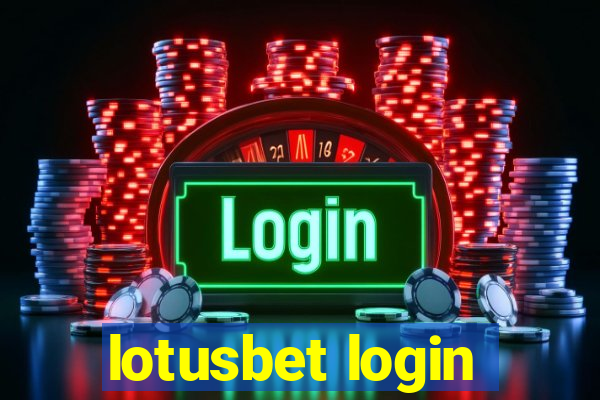 lotusbet login