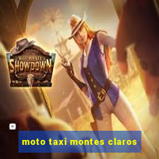 moto taxi montes claros