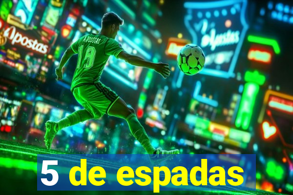 5 de espadas