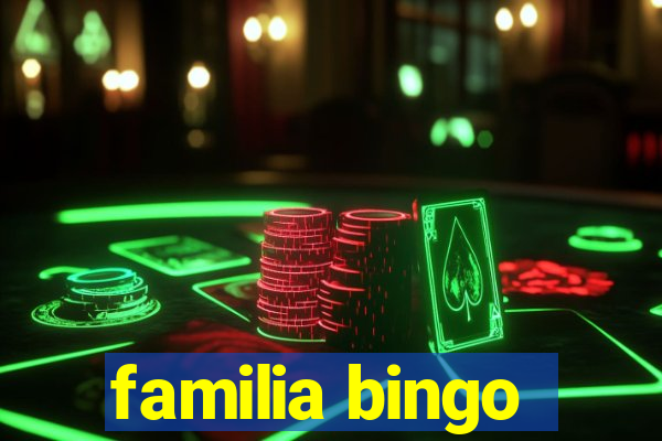 familia bingo
