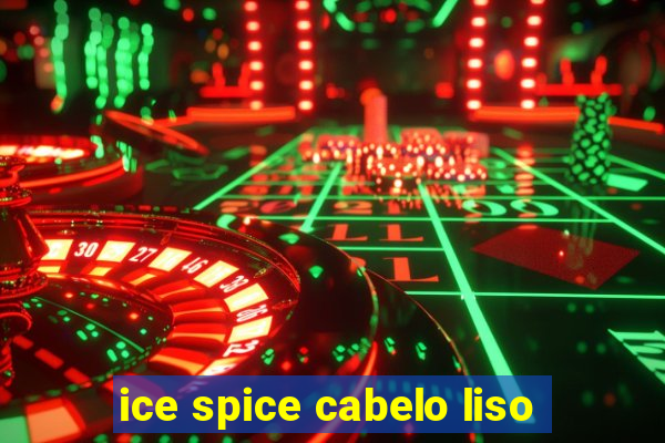 ice spice cabelo liso