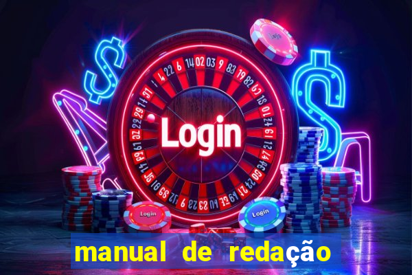 manual de redação folha de são paulo pdf