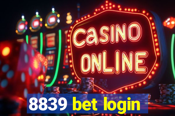 8839 bet login