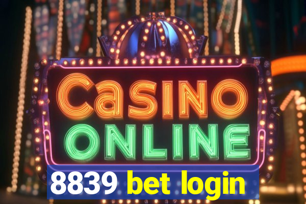 8839 bet login