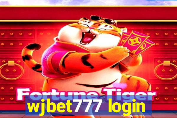 wjbet777 login