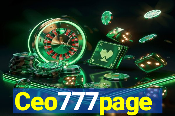 Ceo777page