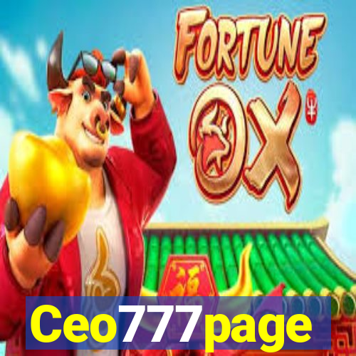 Ceo777page