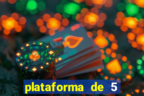 plataforma de 5 reais jogo do tigre