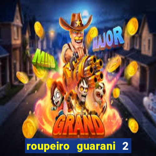 roupeiro guarani 2 portas de correr com espelho