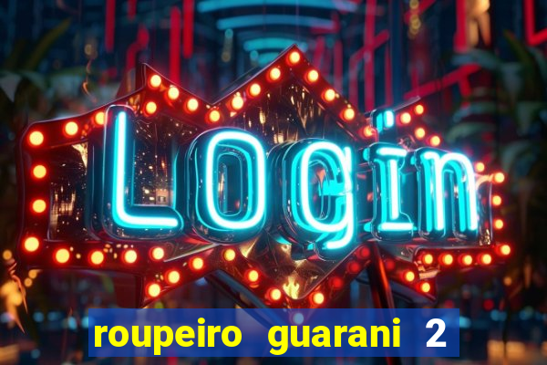 roupeiro guarani 2 portas de correr com espelho