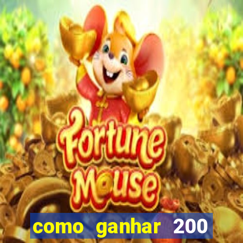 como ganhar 200 reais agora no pix