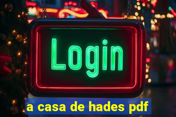 a casa de hades pdf