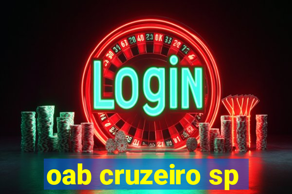 oab cruzeiro sp