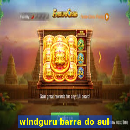 windguru barra do sul