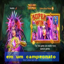 em um campeonato de futebol cada time joga exatamente 19 partidas no total