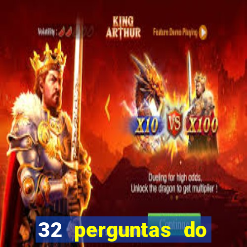 32 perguntas do livro do destino