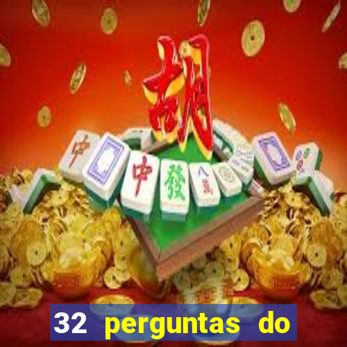 32 perguntas do livro do destino
