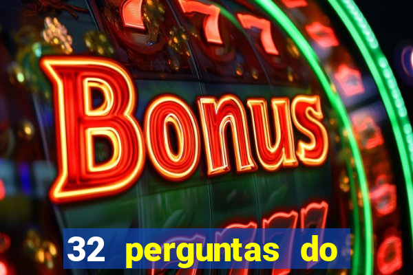 32 perguntas do livro do destino