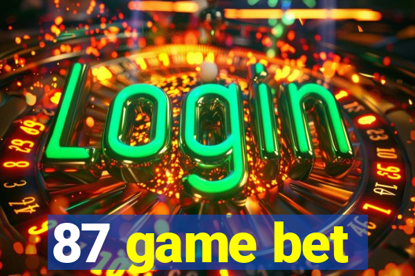 87 game bet