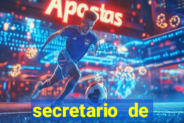 secretario de esporte salario
