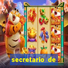 secretario de esporte salario