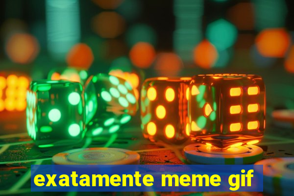 exatamente meme gif