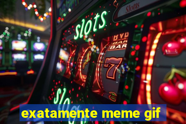 exatamente meme gif