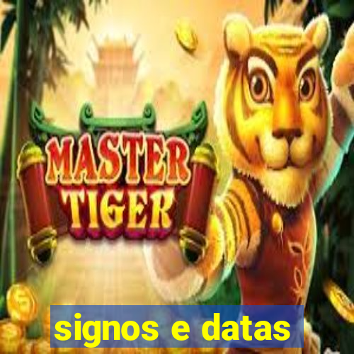 signos e datas