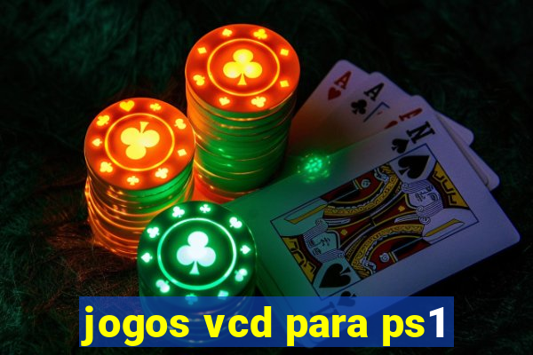 jogos vcd para ps1