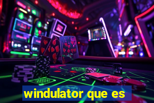 windulator que es