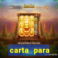 carta para encontrista homem