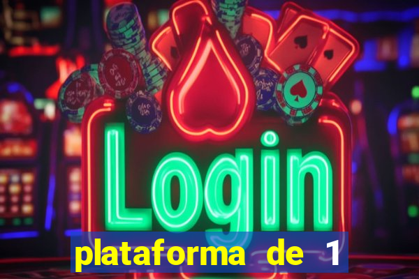 plataforma de 1 real fortune tiger