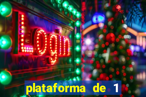 plataforma de 1 real fortune tiger