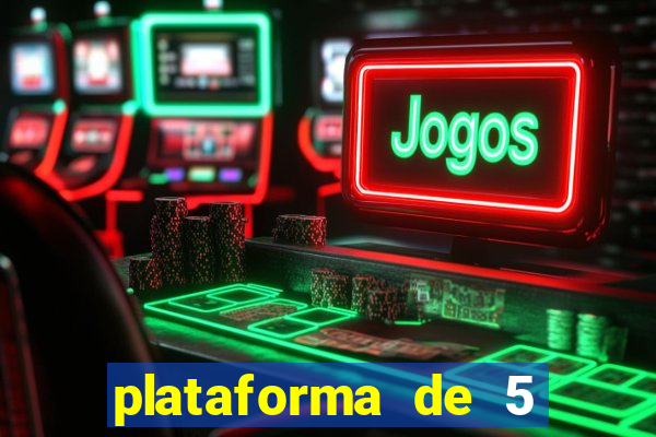 plataforma de 5 reais do tigre