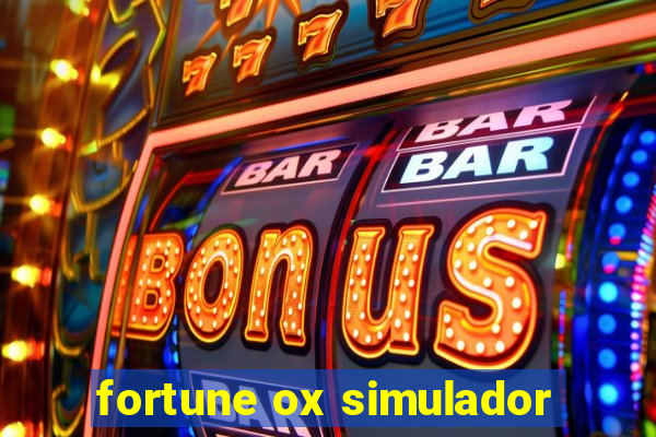fortune ox simulador