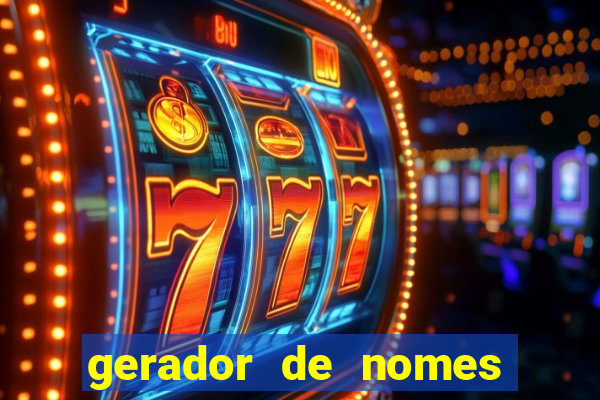 gerador de nomes para jogos