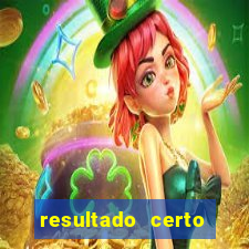 resultado certo loteria federal