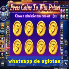 whatsapp de agiotas
