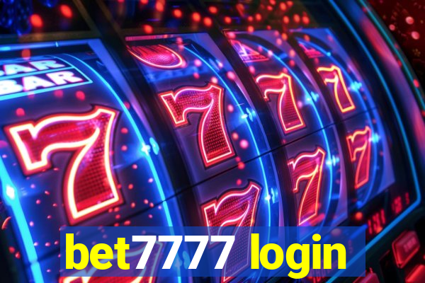 bet7777 login
