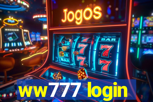 ww777 login
