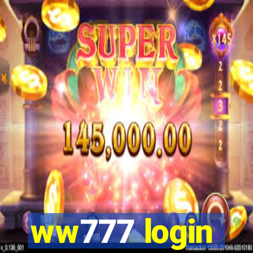 ww777 login