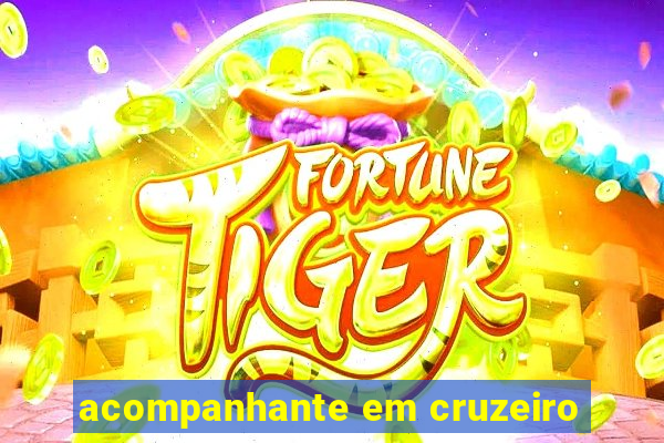 acompanhante em cruzeiro