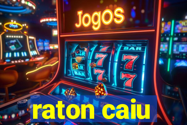 raton caiu