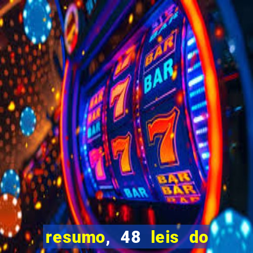 resumo, 48 leis do poder pdf