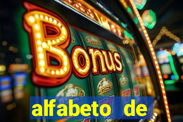 alfabeto de caligrafia bonita